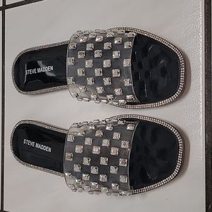 Steve Madden Bling Slides